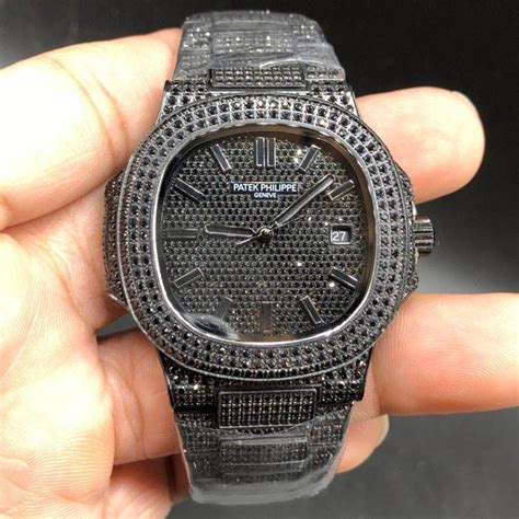 patek philippe black diamond watch|patek philippe average price.